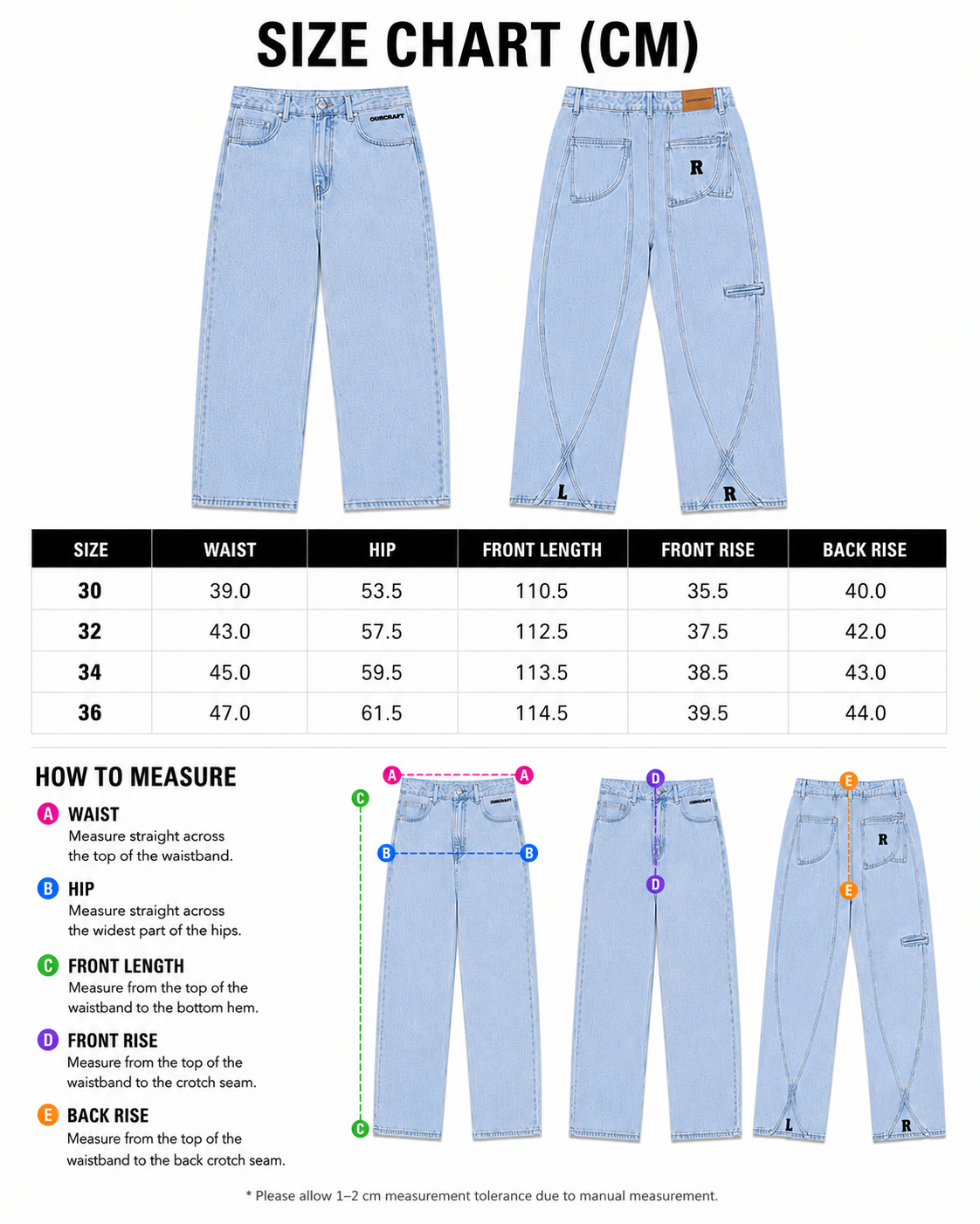 Mist Light Wash Denim