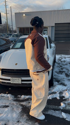 Contrast Carpenter Pants