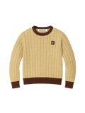 Cable Knit Sweater “Elegance”
