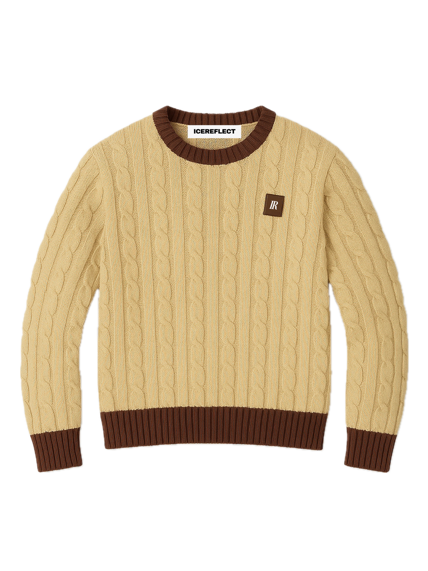 Cable Knit Sweater “Elegance”