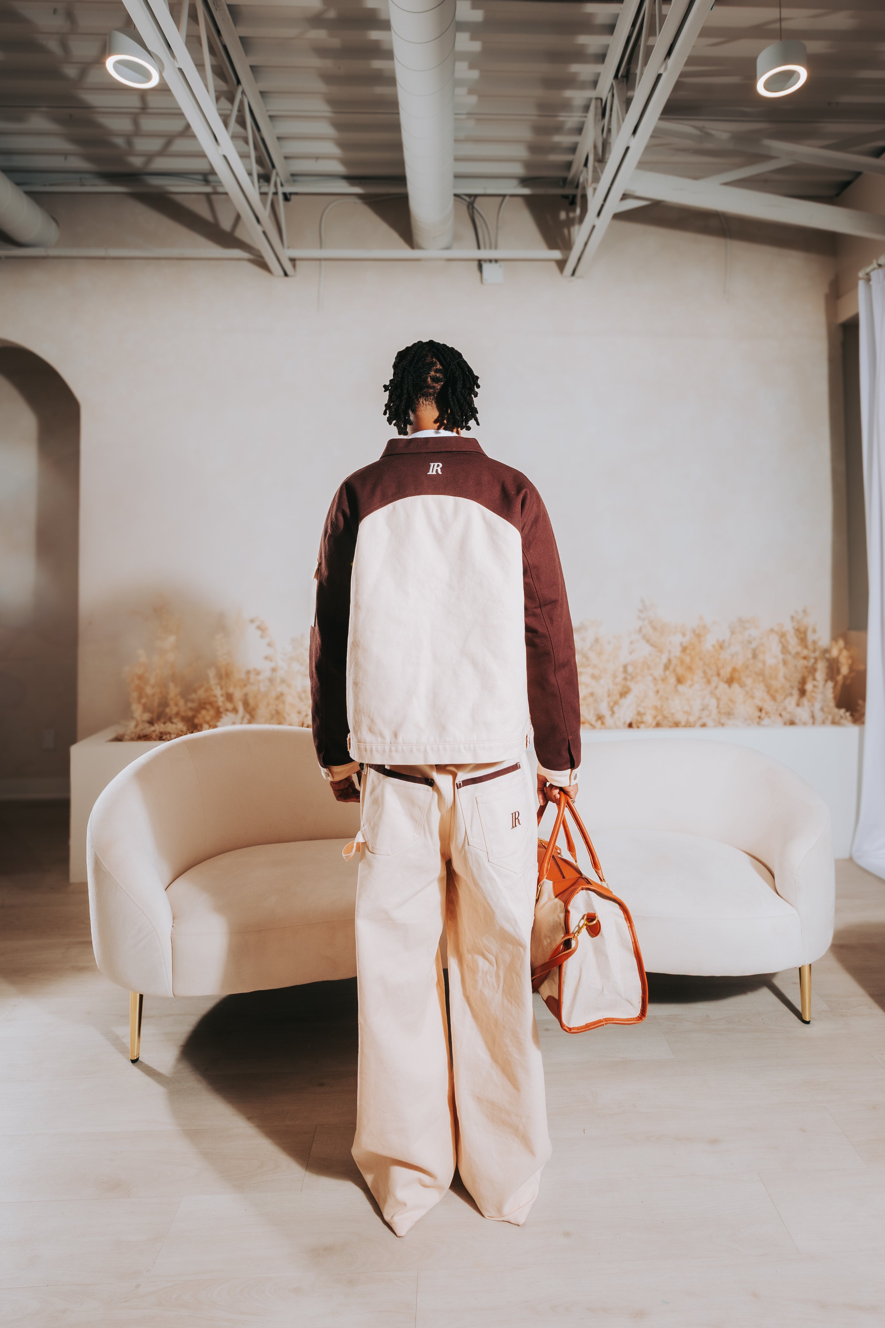 Contrast Work Jacket