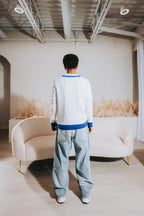 Cable Knit Sweater “Youthful”