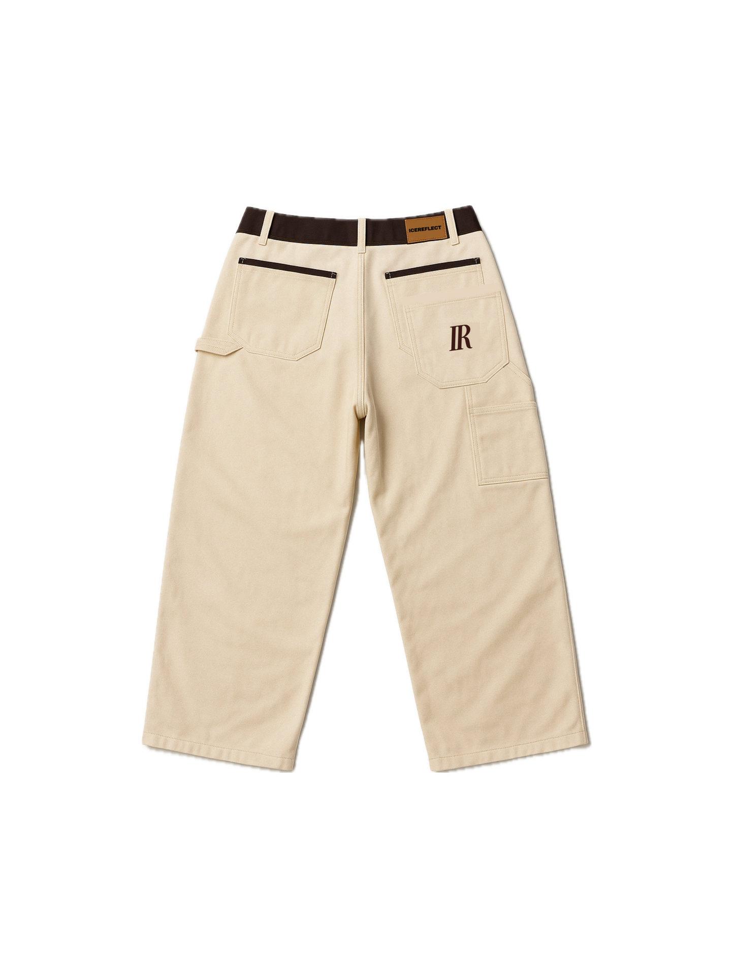 Contrast Carpenter Pants