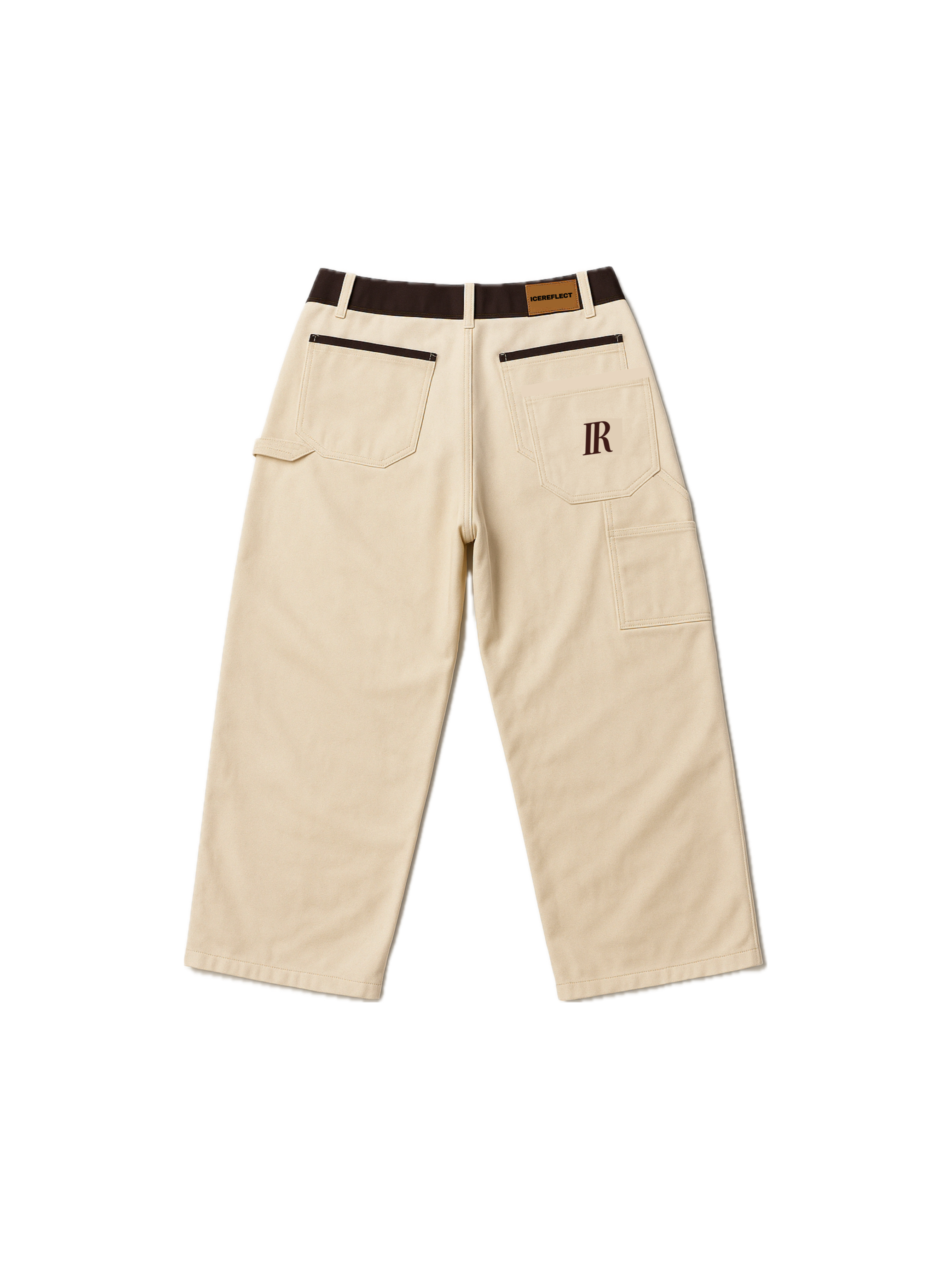 Contrast Carpenter Pants