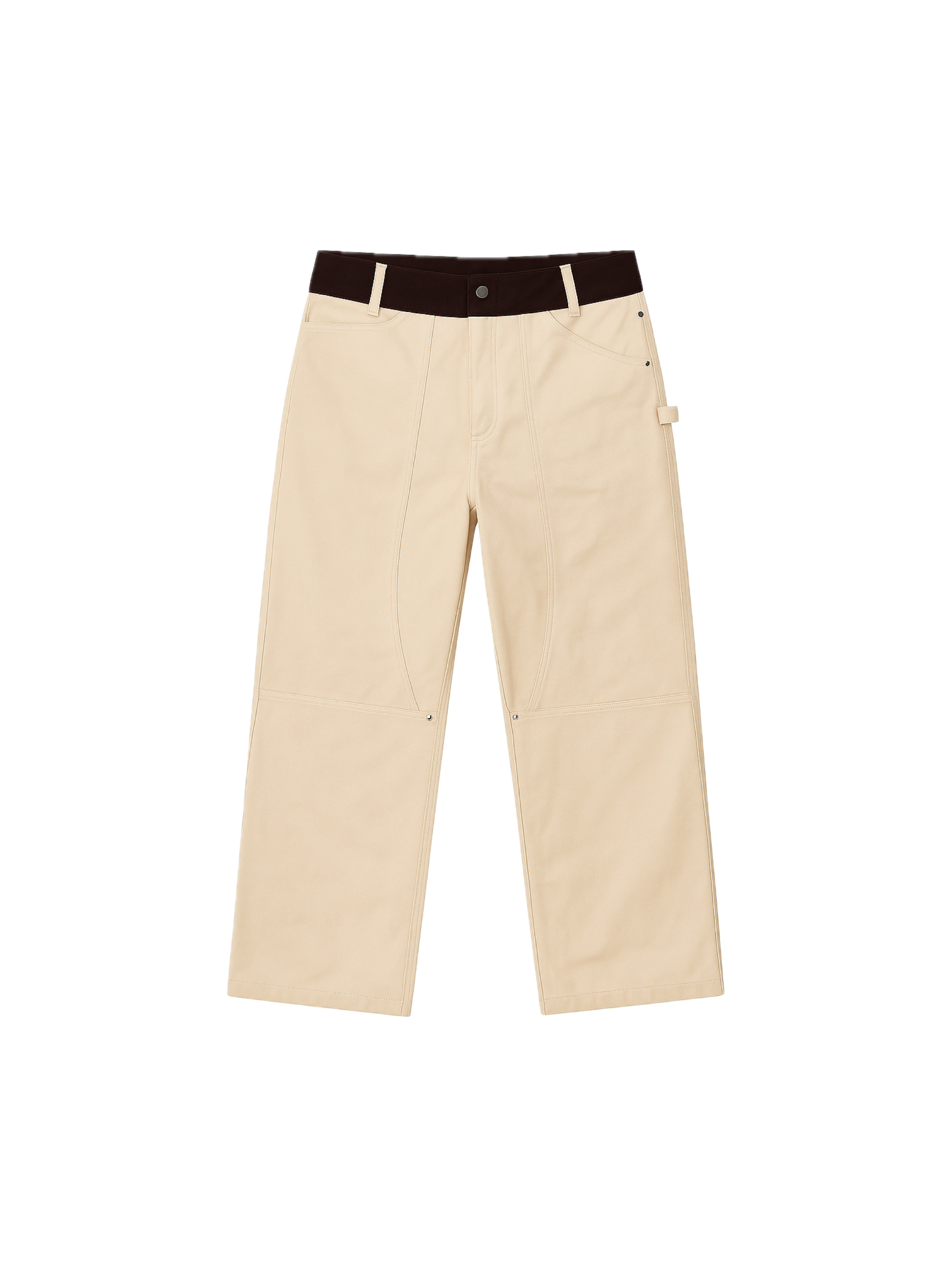 Contrast Carpenter Pants