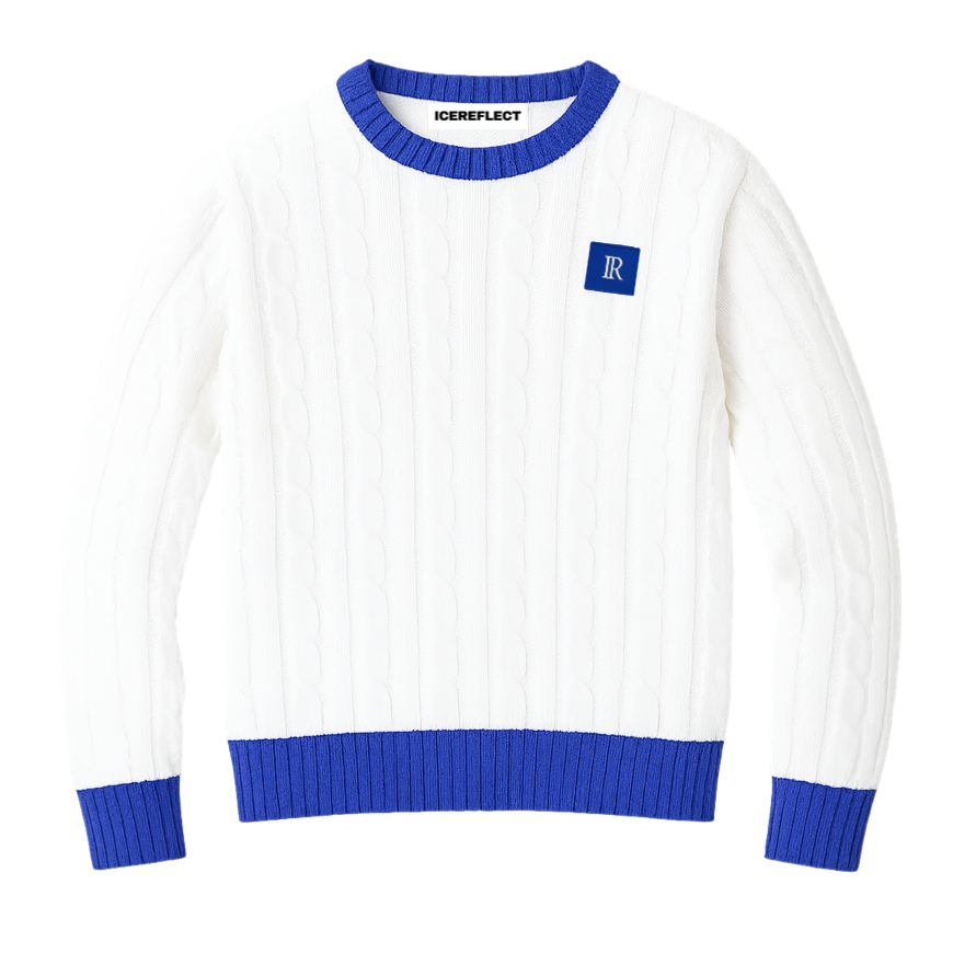 Cable Knit Sweater “Youthful”