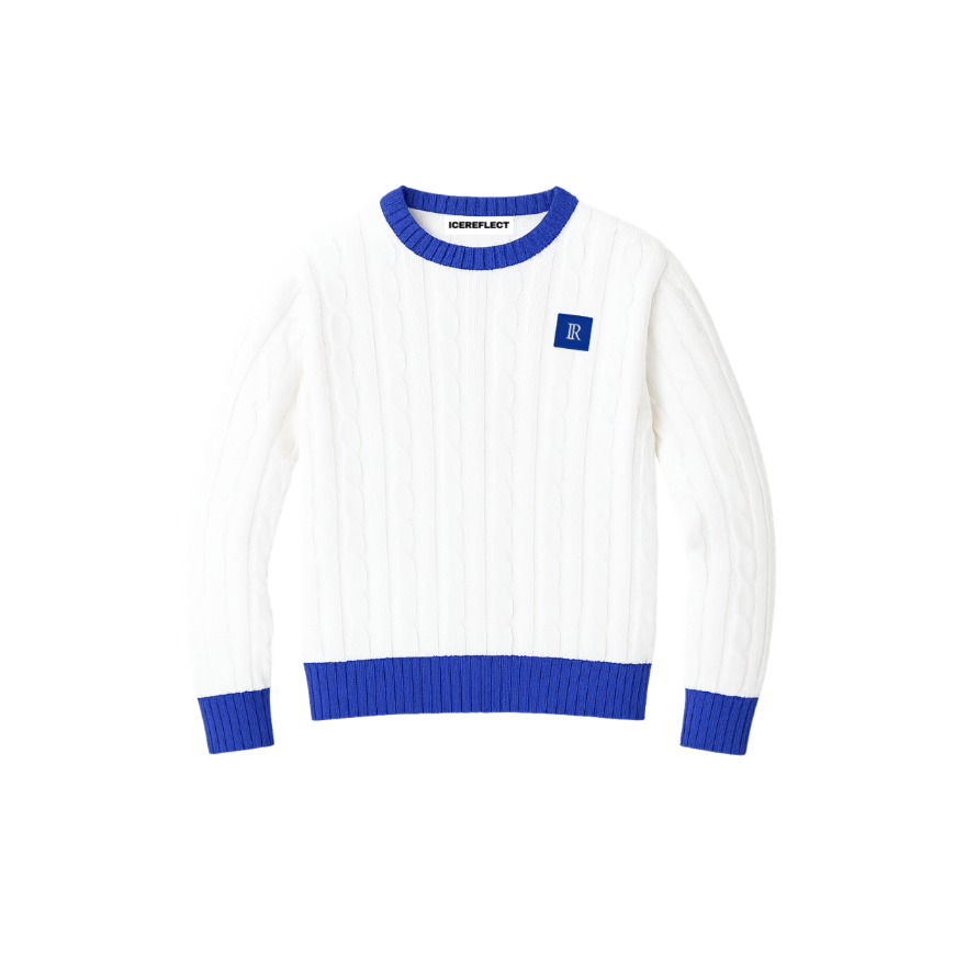 Cable Knit Sweater “Youthful”