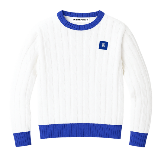 Cable Knit Sweater “Youthful”