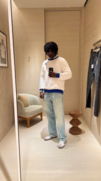 Cable Knit Sweater “Youthful”