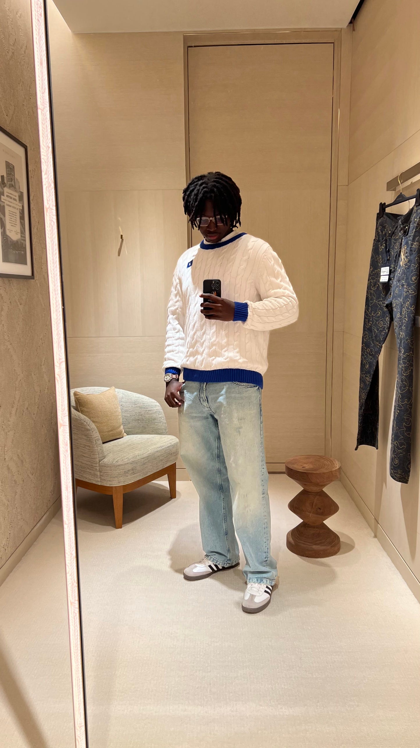 Cable Knit Sweater “Youthful”