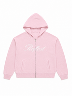 Bloom Knit Zip Hoodie