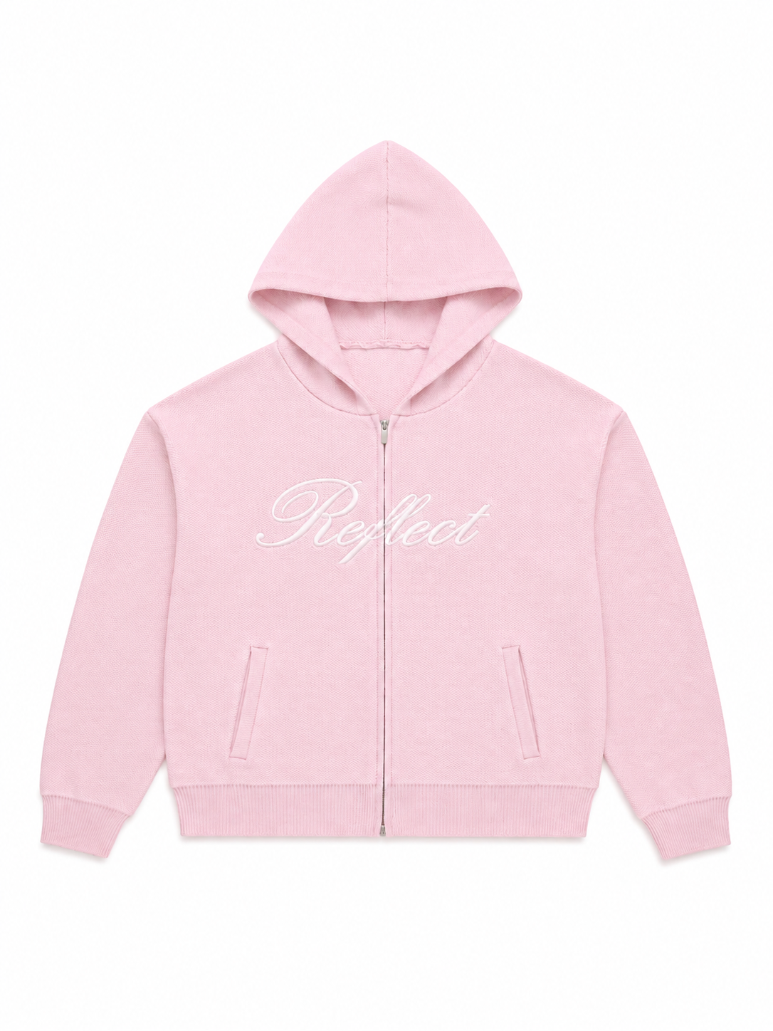 Bloom Knit Zip Hoodie